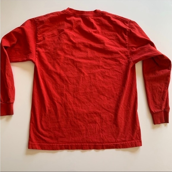Boys Mojang Jinx  Long Sleeve Red T-Shirt Minecraft Like A Boss Size YL - Picture 5 of 6